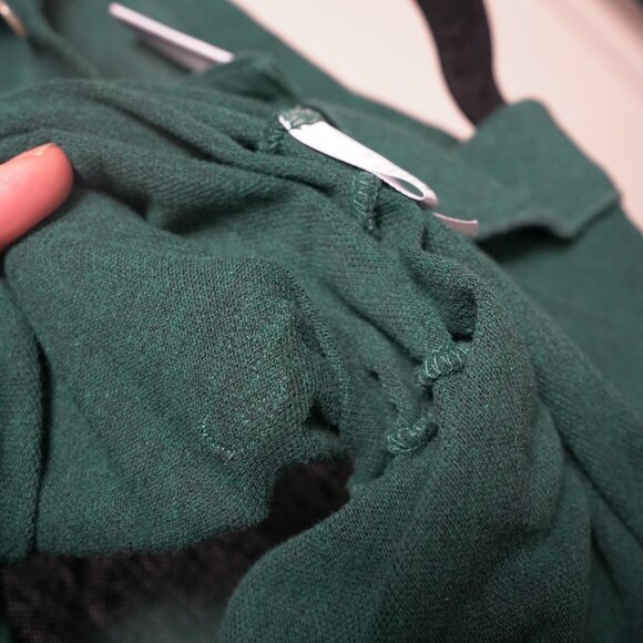 Forest Green Lacoste Polo, JCrew collab, size medium - Picture 5 of 6